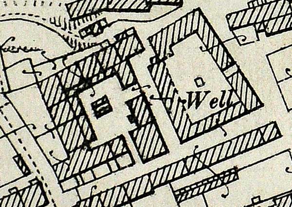The Square from an O.S. map of 1897